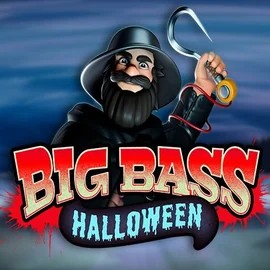 Big Bass Halloween logo by Pragmatic Play at Rocket Riches CasinoBig Bass Halloween