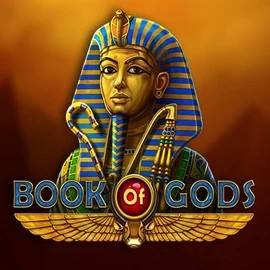 Book of Gods slot logo by BF Games at Rocket Riches CasinoBook of Gods