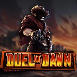 Logo of Duel At Dawn from Hacksaw Gaming at Rocket Riches Casino