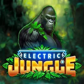 Logo of Electric Jungle from Atomic Slot Lab at Rocket Riches Casino