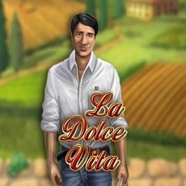 Logo of La Dolce Vita from Gamomat at Rocket Riches Casino