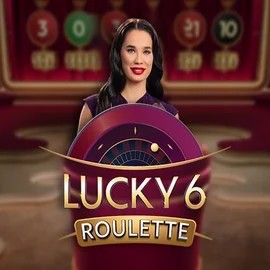 Lucky 6 Roulette slot icon by Pragmatic Play, available at Rocket Riches Casino