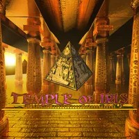 Temple of Iris Slot slot logo by Eyecon at Rocket Riches CasinoTemple of Iris Slot